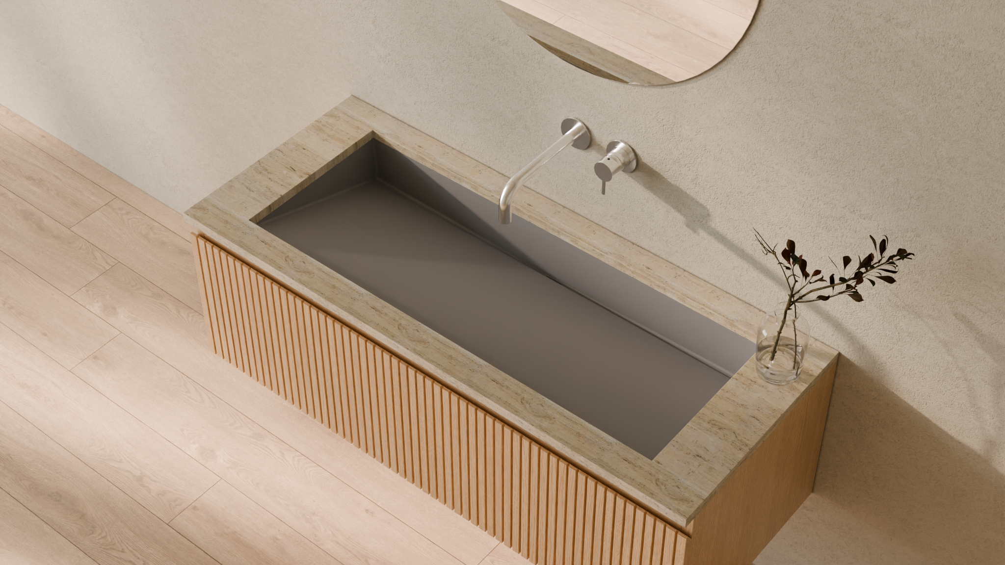 Badeloft render 2026 | UB-04-40 | Grey | Sink_Matte_Grey__Camera_Angle_2.png