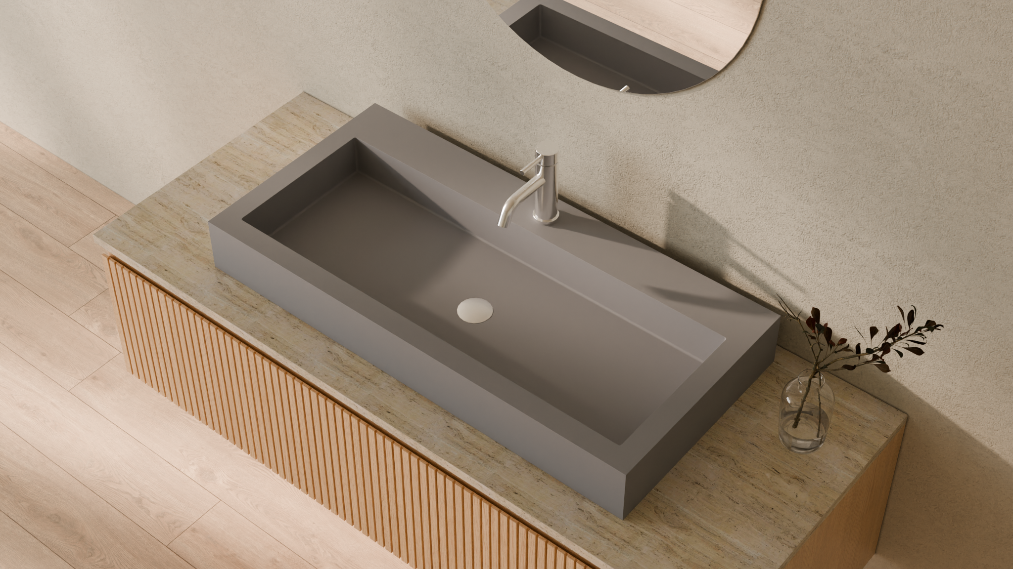 Badeloft render 2026 | WB-05-XL | Grey | Sink_Matte_Grey__Camera_Angle_2.png
