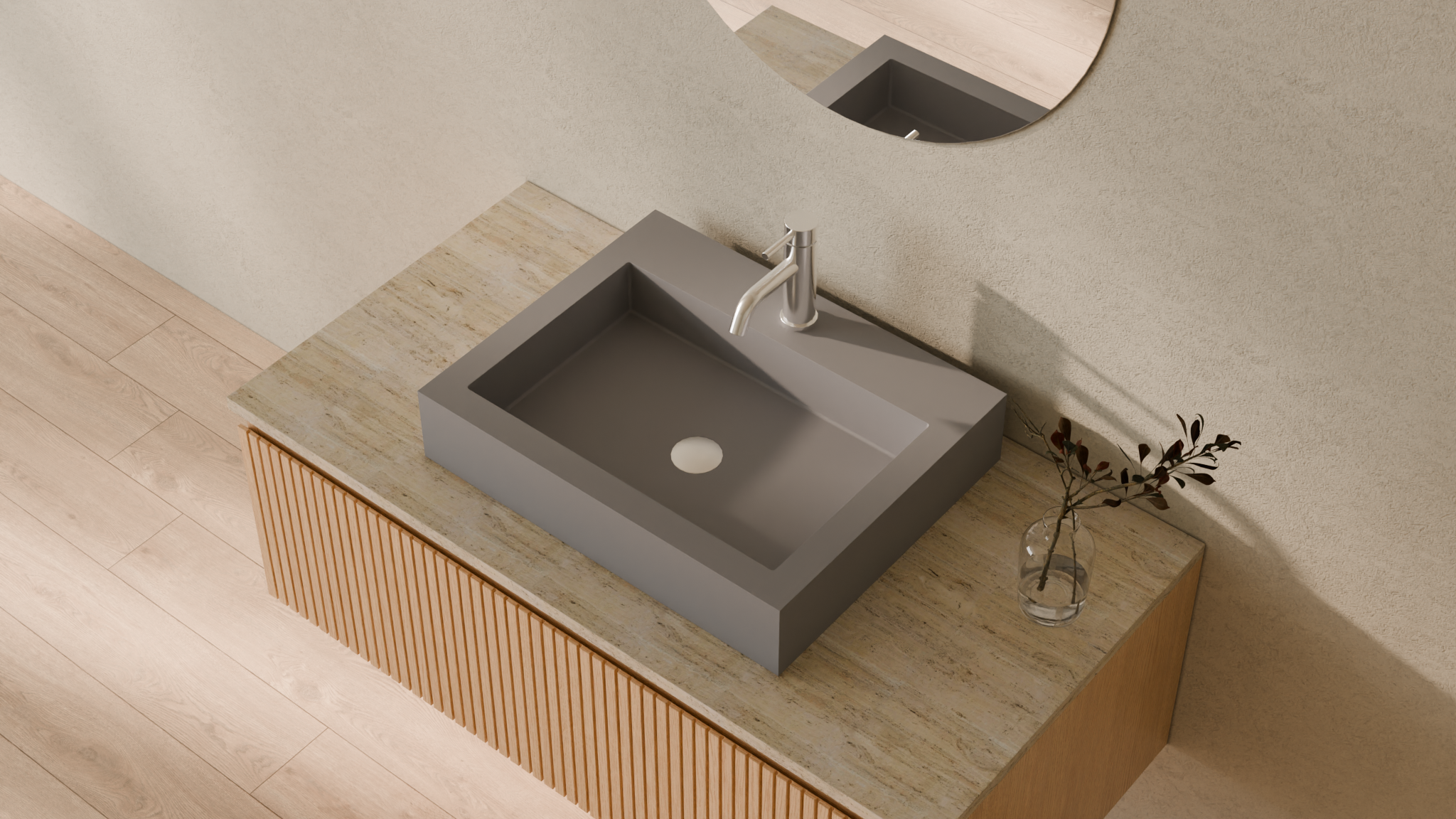 Badeloft render 2026 | WB-05-M | Grey | Sink_Matte_Grey__Camera_Angle_2.png