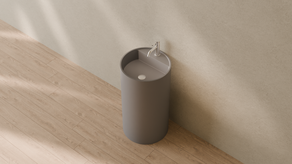 Badeloft render 2026 | SB-03-A | Grey | Sink_Matte_Grey__Camera_Angle_2.png