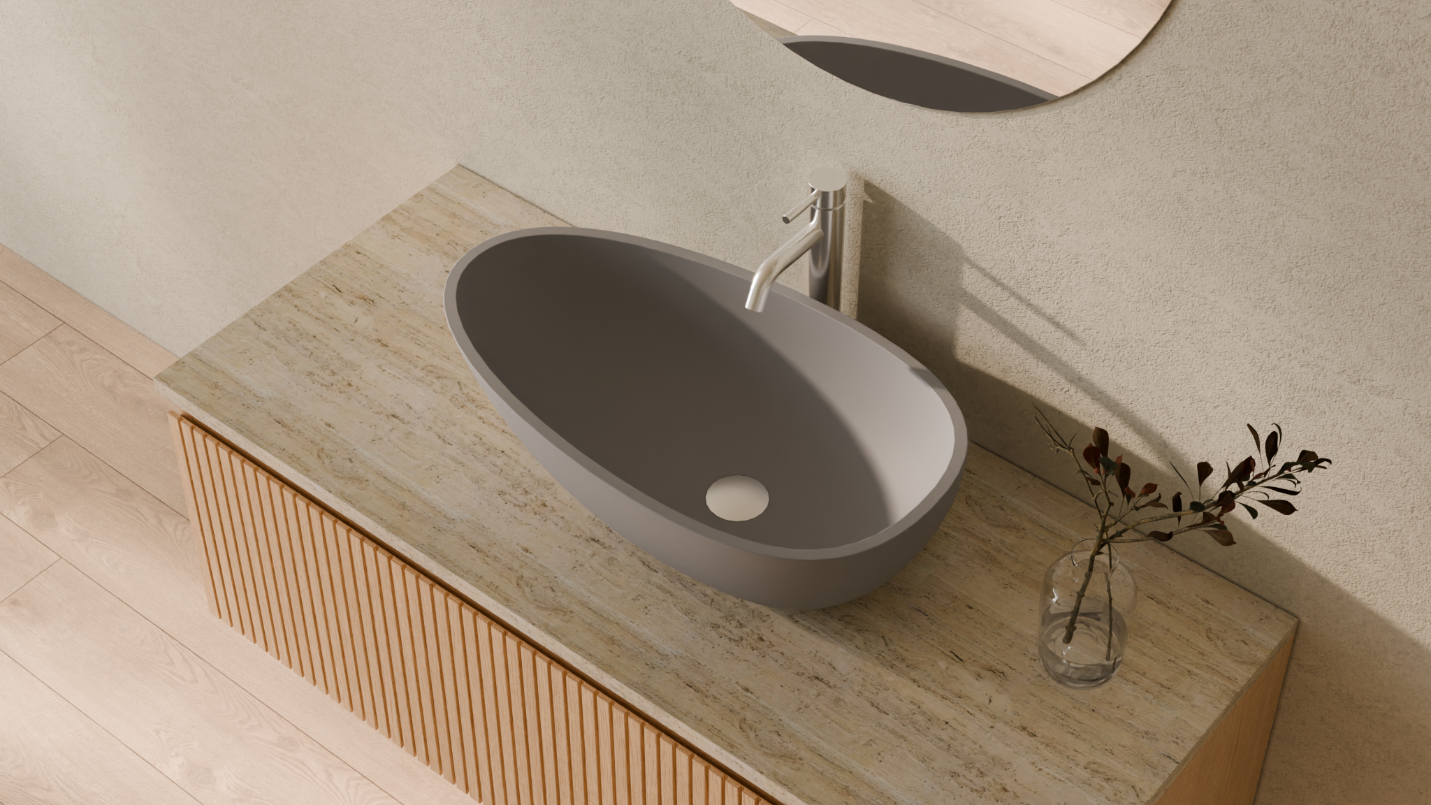 Badeloft render 2026 | WB-01 | Grey | Sink_Matte_Grey__Camera_Angle_2.png