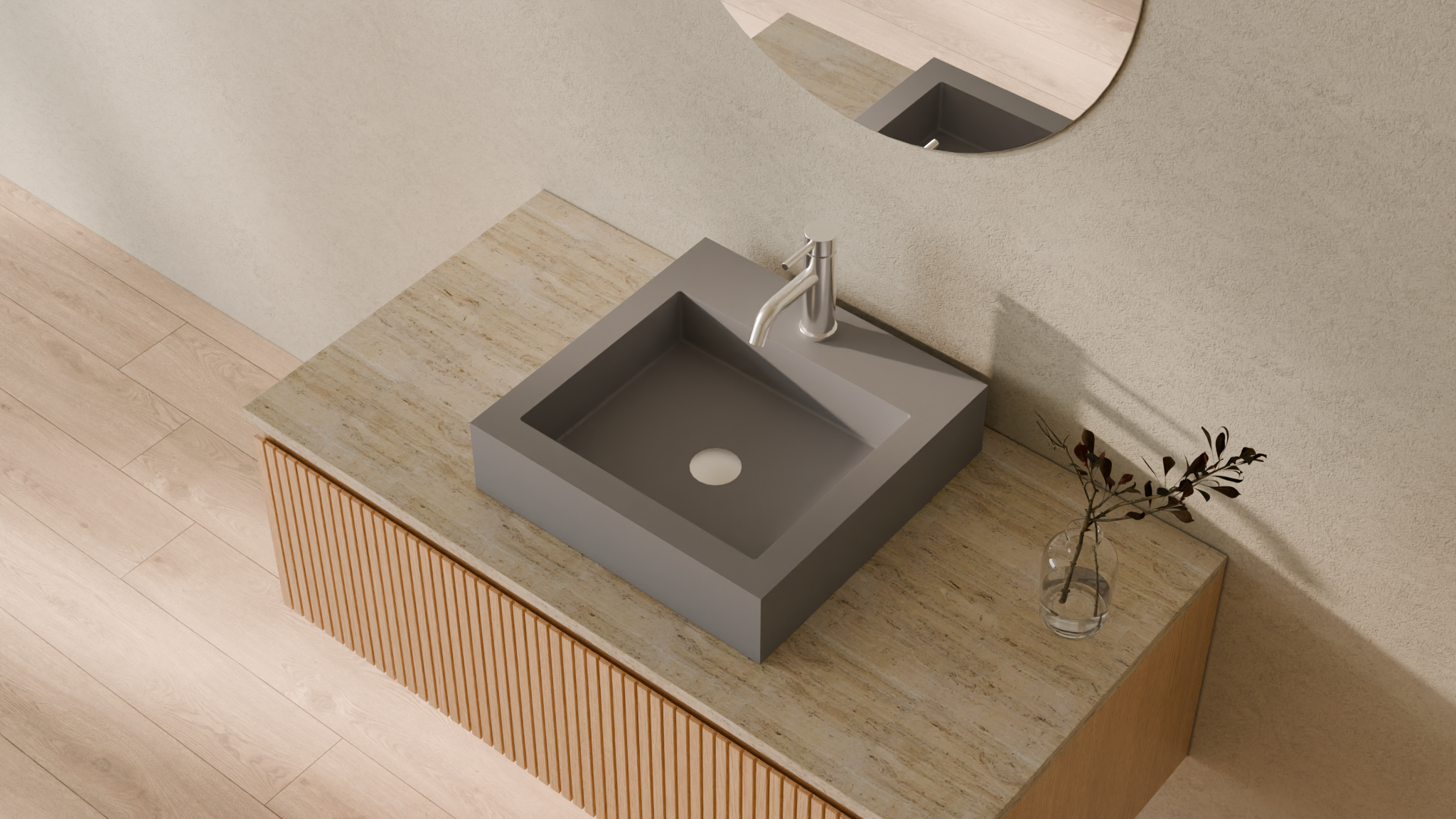 Badeloft render 2026 | WB-05-S | Grey | Sink_Matte_Grey__Camera_Angle_2.png