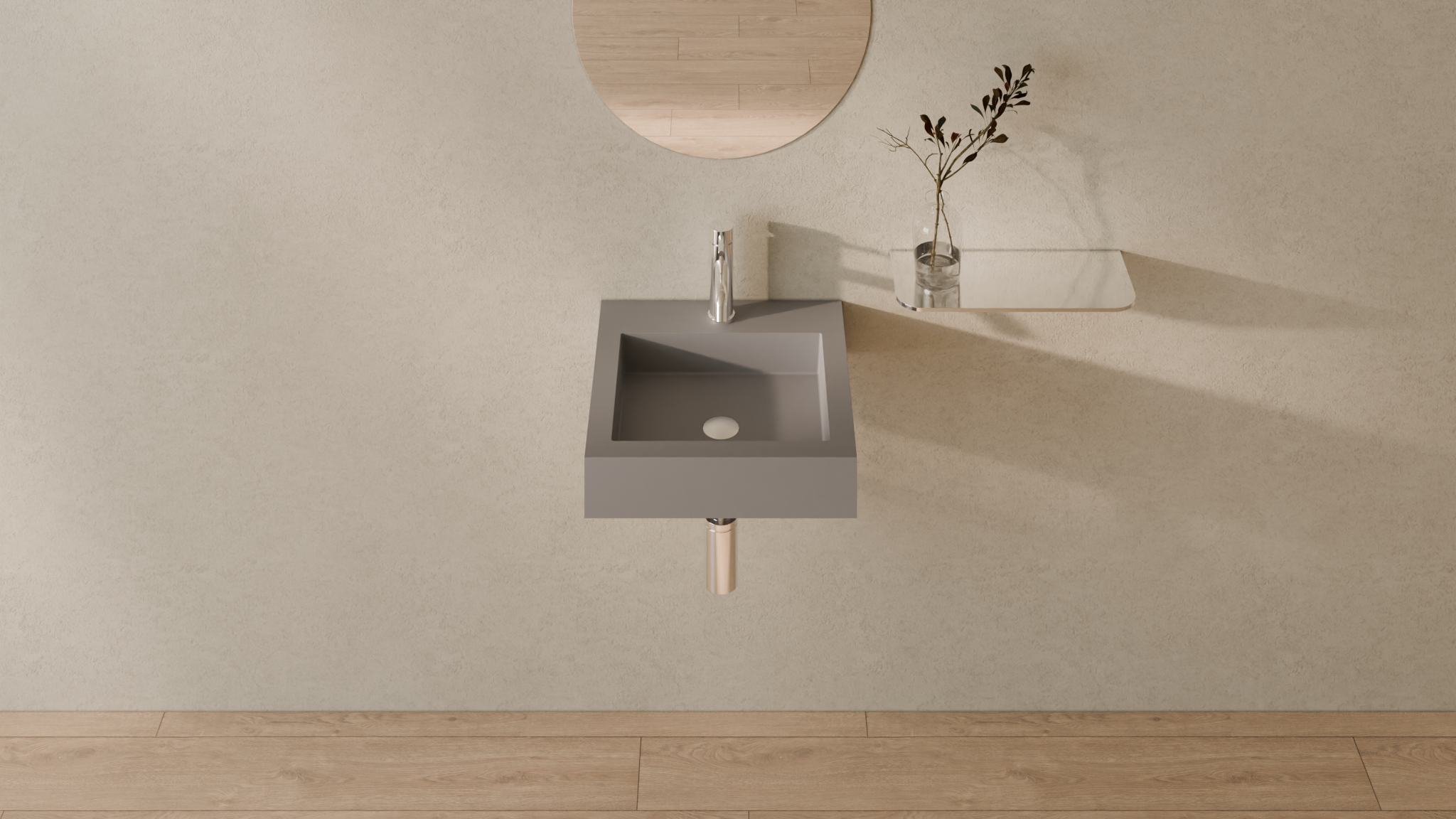 Badeloft render 2026 | WT-06-S | Grey | Sink_Matte_Grey__Camera_Angle_3.png