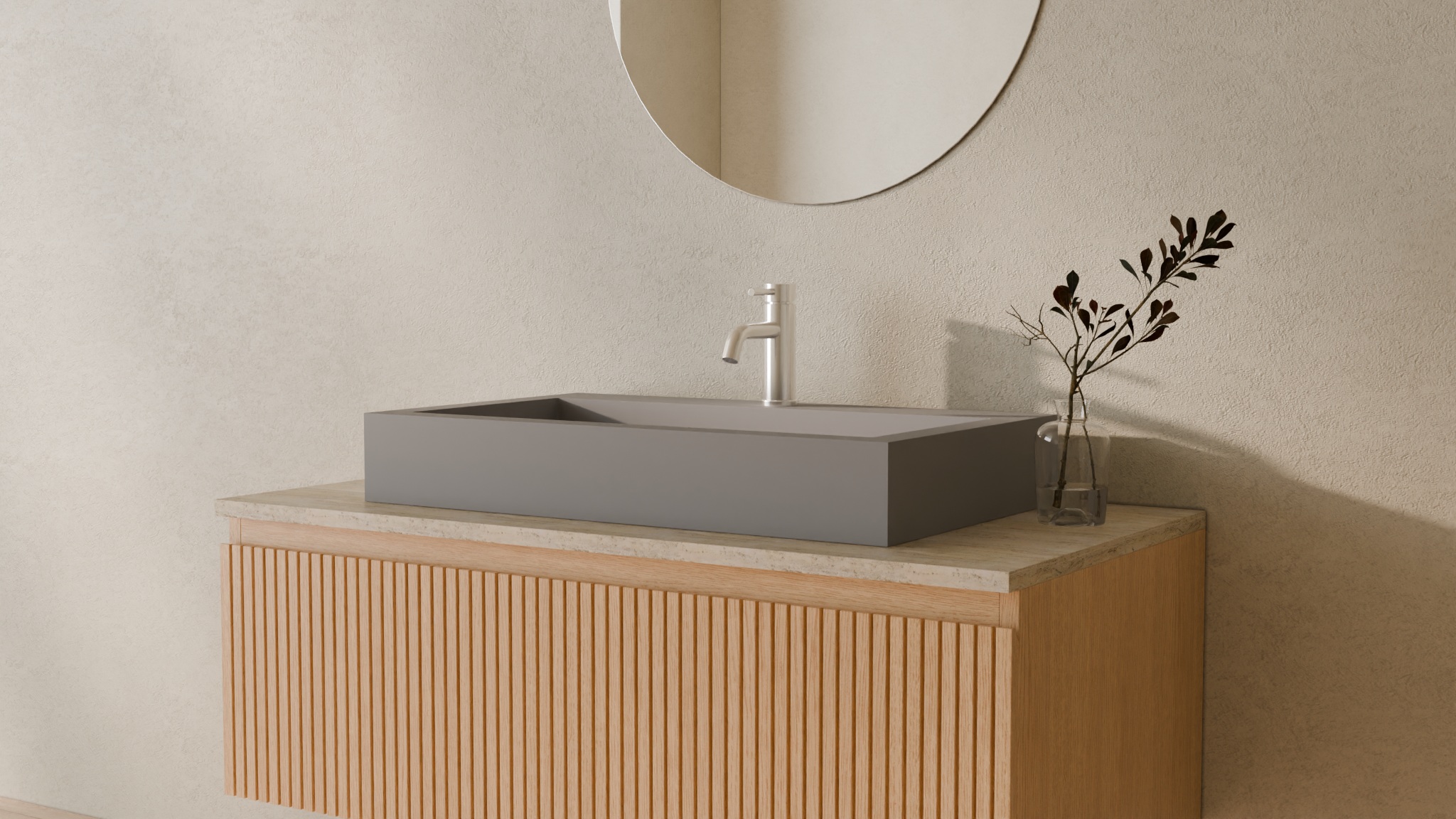 Badeloft render 2026 | WB-05-L | Grey | Sink_Matte_Grey__Camera_Angle_3.png