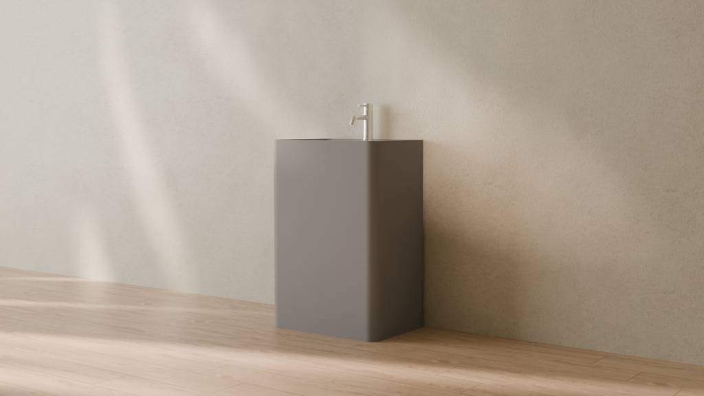 Badeloft render 2026 | SB-04-A | Grey | Sink_Matte_Grey__Camera_Angle_3.png