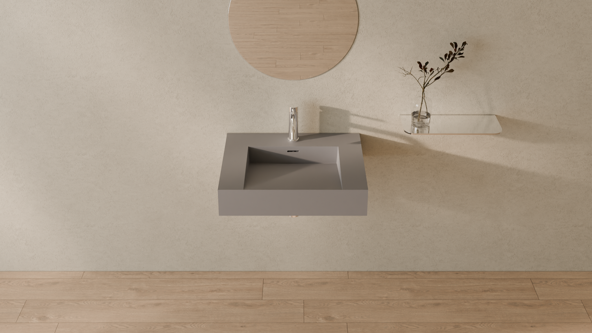 Badeloft render 2026 | WT-04-F | Grey | Sink_Matte_Grey__Camera_Angle_3.png