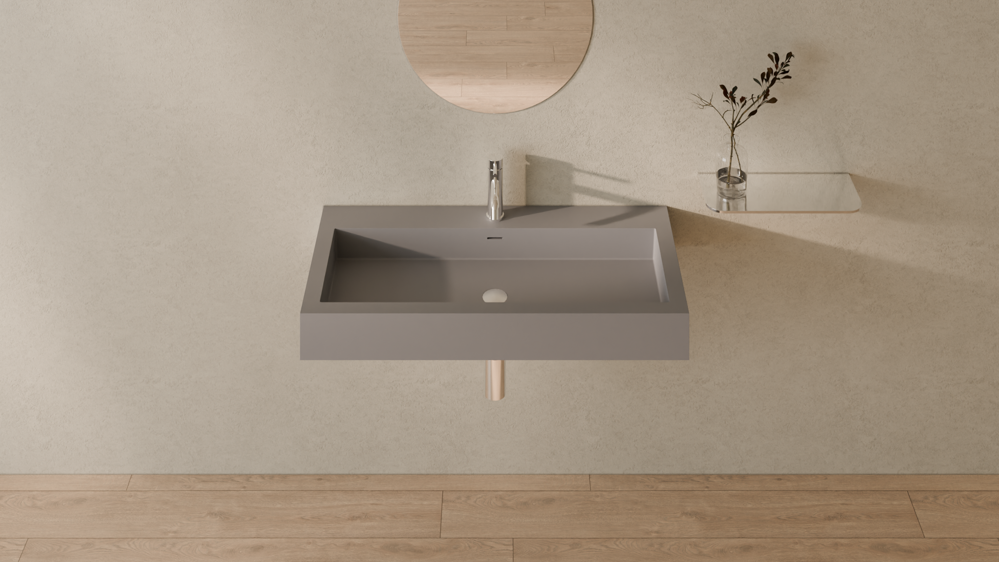 Badeloft render 2026 | WT-06-XL | Grey | Sink_Matte_Grey__Camera_Angle_3.png