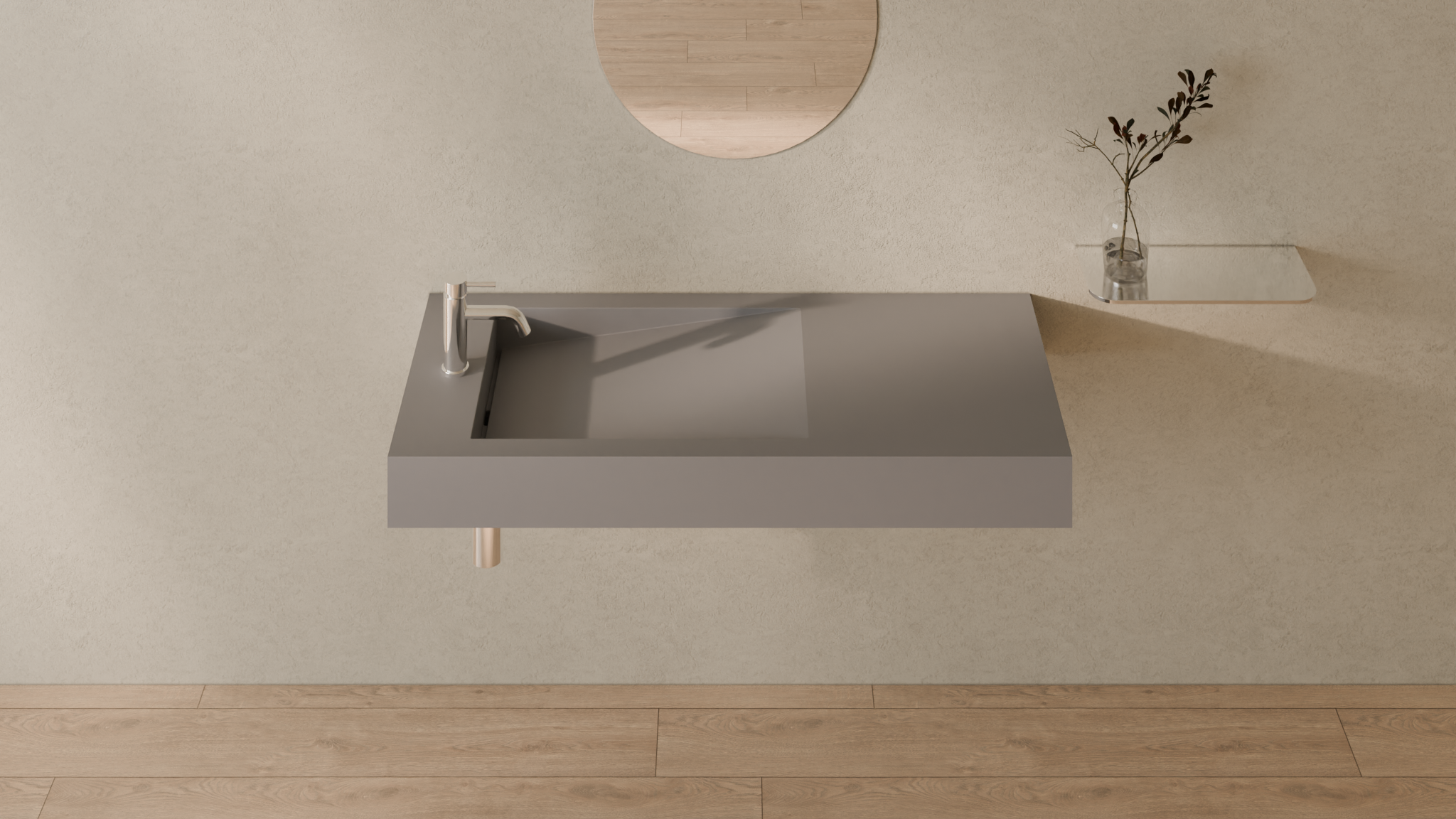 Badeloft render 2026 | WT-05-A | Grey | Sink_Matte_Grey__Camera_Angle_3.png