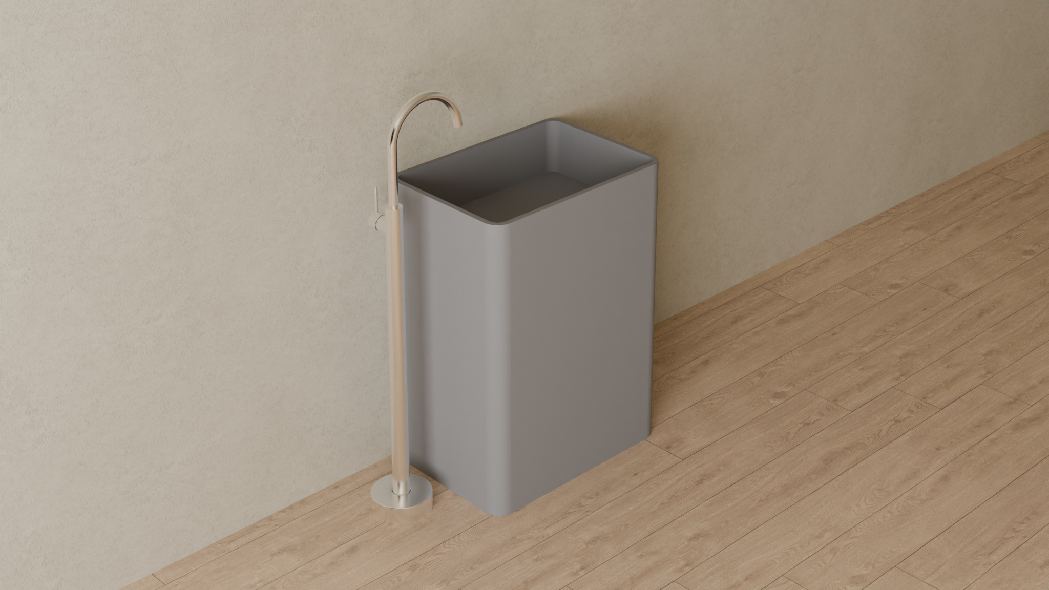Badeloft render 2026 | SB-02 | Grey | Sink_Matte_Grey__Camera_Angle_4.png