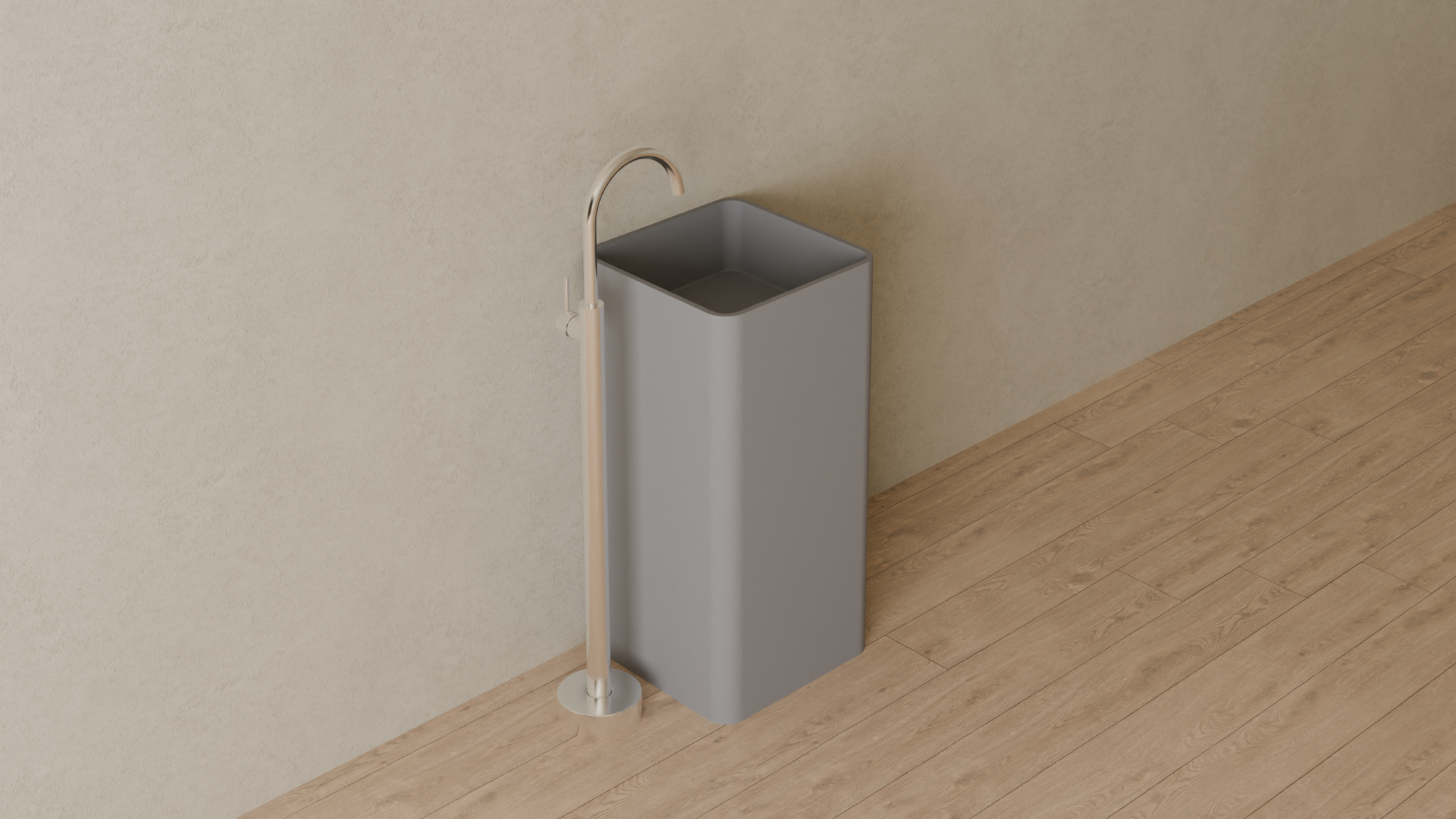 Badeloft render 2026 | SB-01 | Grey | Sink_Matte_Grey__Camera_Angle_4.png