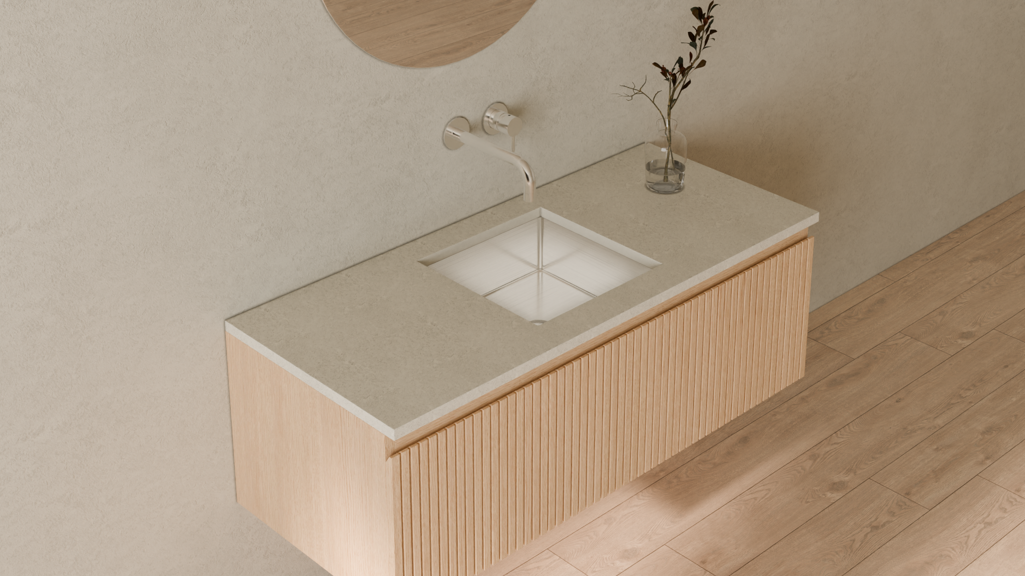 Badeloft render 2026 | ES-UB-02 | Brushed Steel | Stainless_Steel__Camera_Angle_4.png