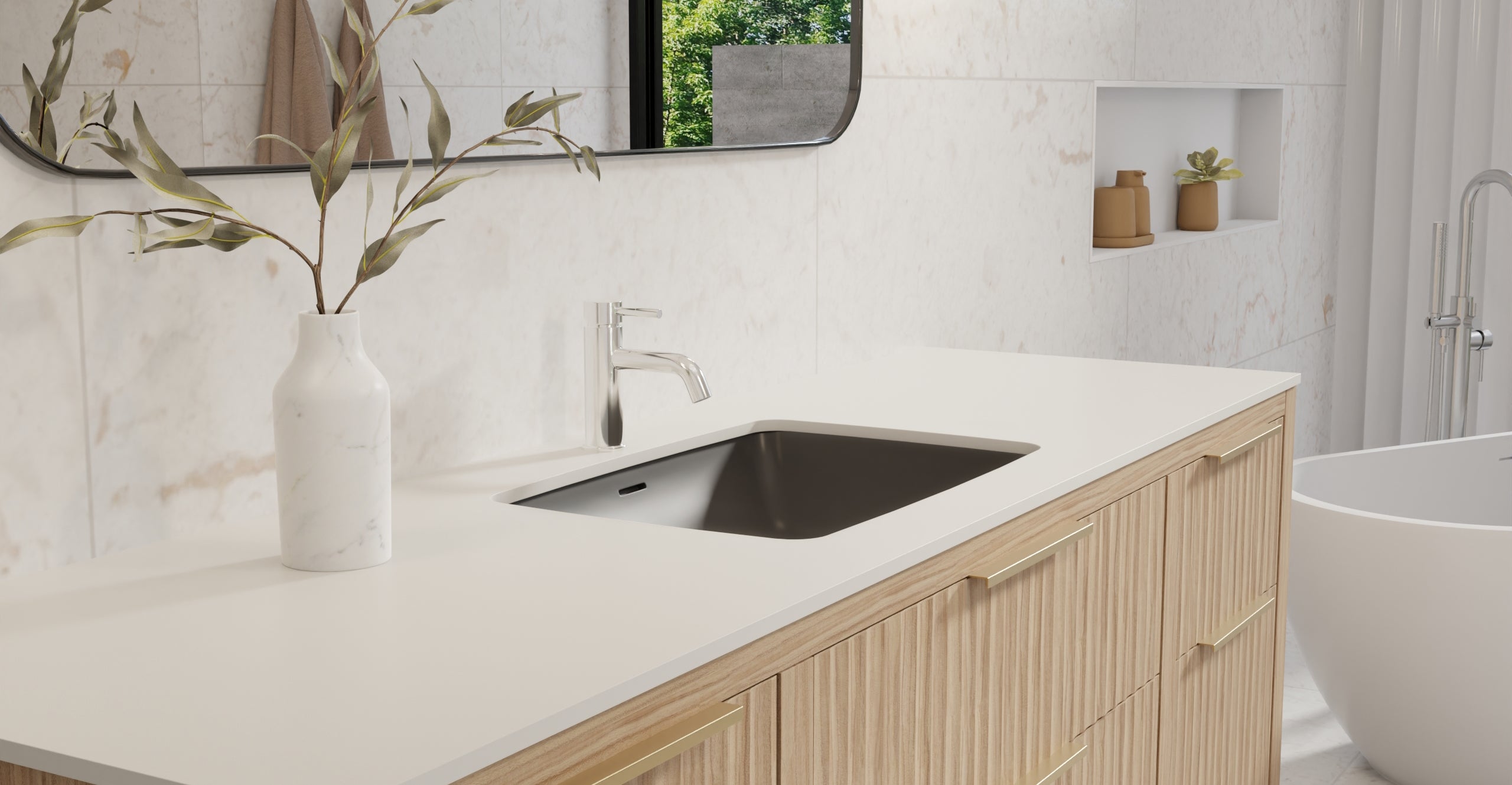 Undermount Sink UB-01-BLK