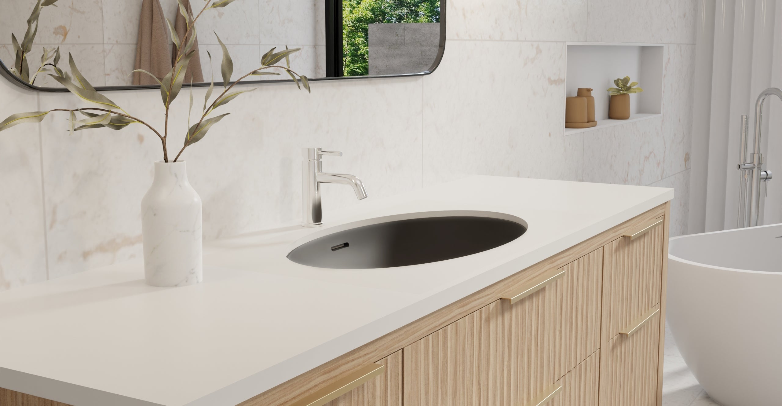 Undermount Sink UB-02-BLK