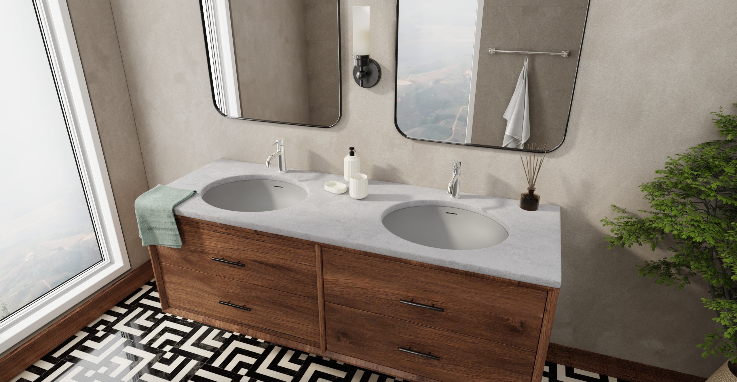 Undermount Sink UB-03-GRY