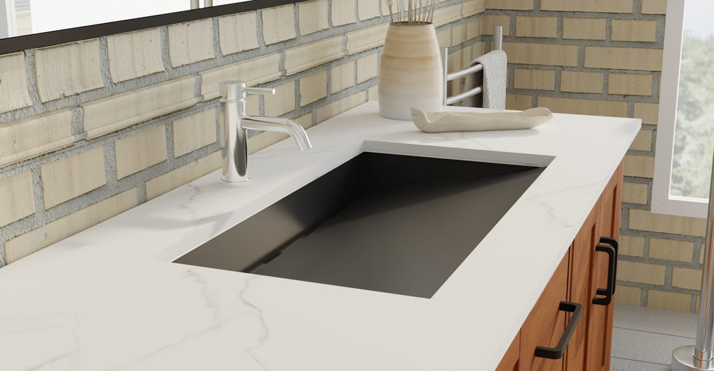 Undermount Ramp Sink UB-04-32-BLK