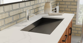 Undermount Ramp Sink UB-04-32-BLK