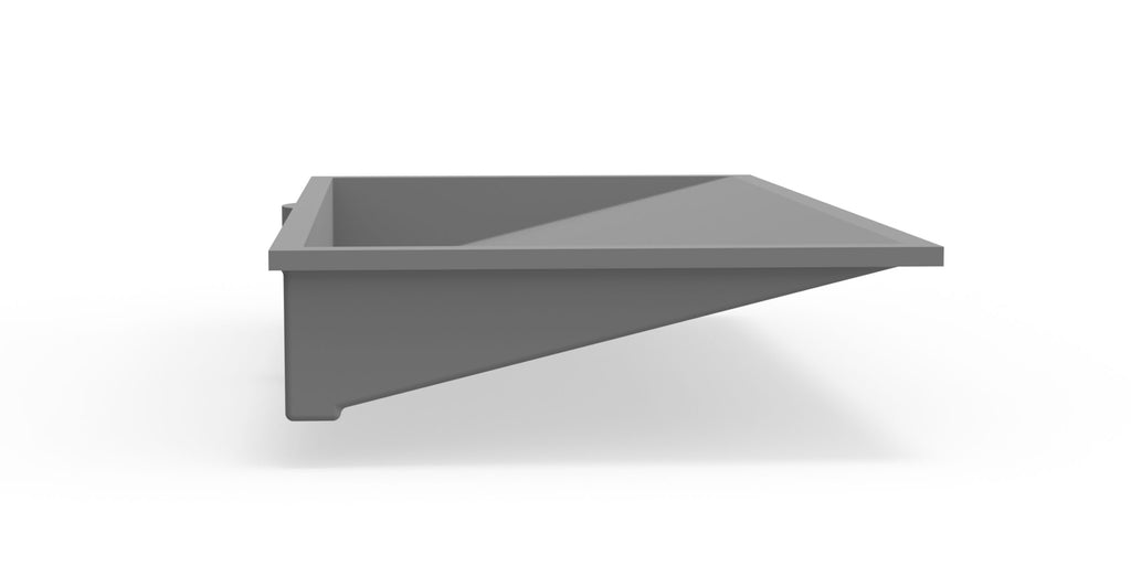 Undermount Ramp Sink UB-04-32-GRY