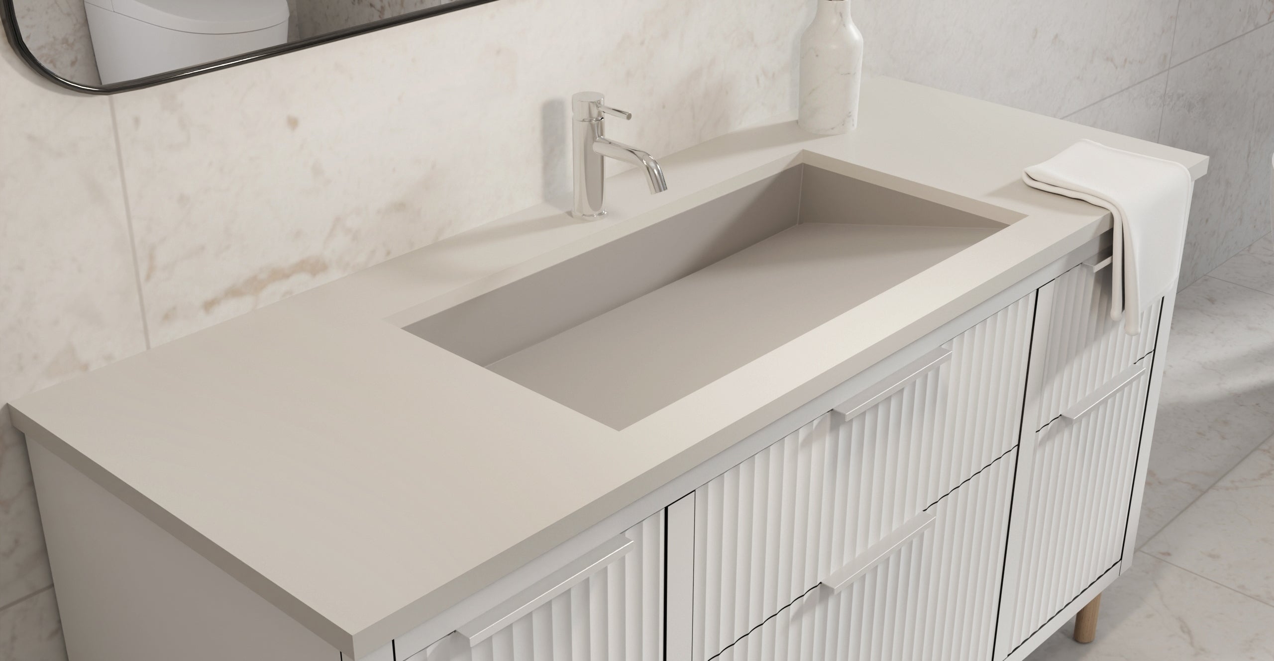 Undermount Ramp Sink UB-04-32-GRY