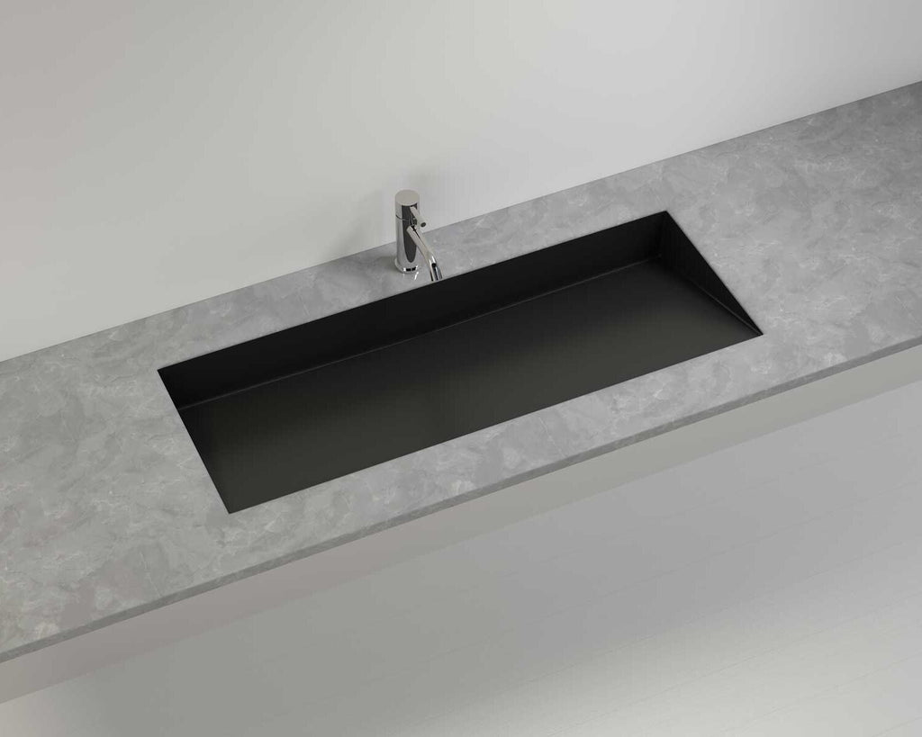Undermount Ramp Sink UB-04-40-BLK