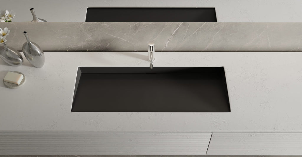 Undermount Ramp Sink UB-04-40-BLK