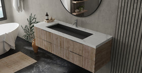 Undermount Ramp Sink UB-04-40-BLK