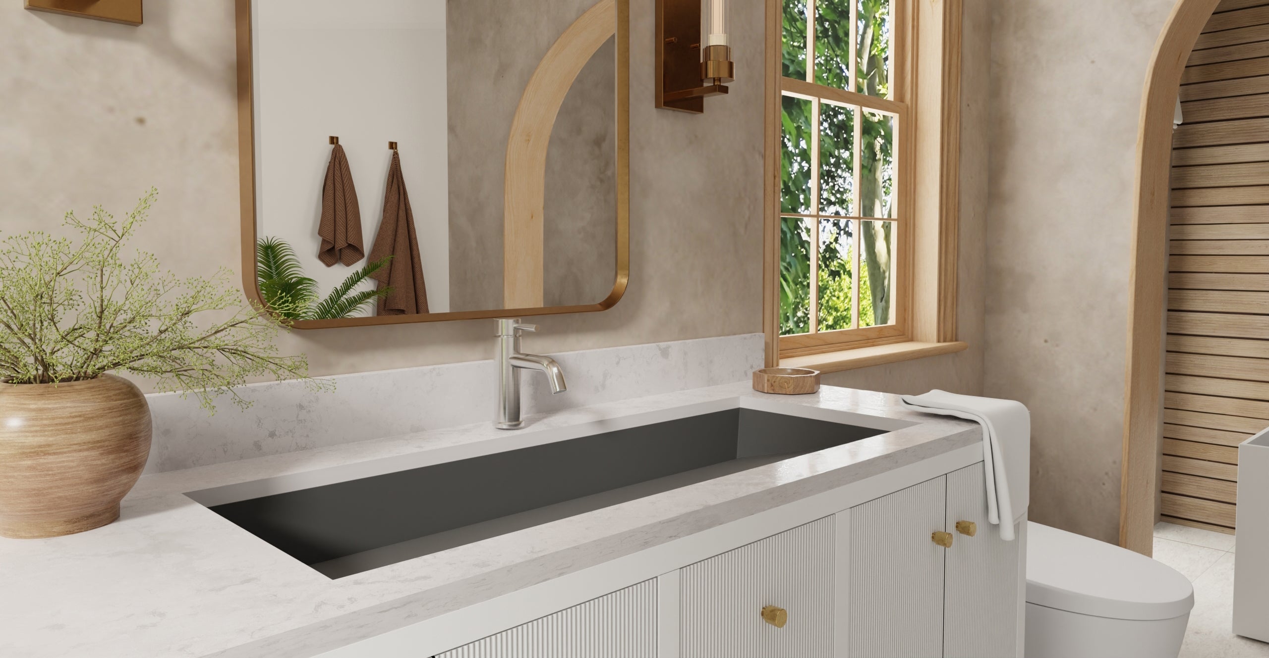 Undermount Ramp Sink UB-04-40-BLK