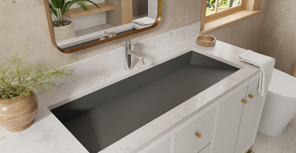 Undermount Ramp Sink UB-04-40-BLK