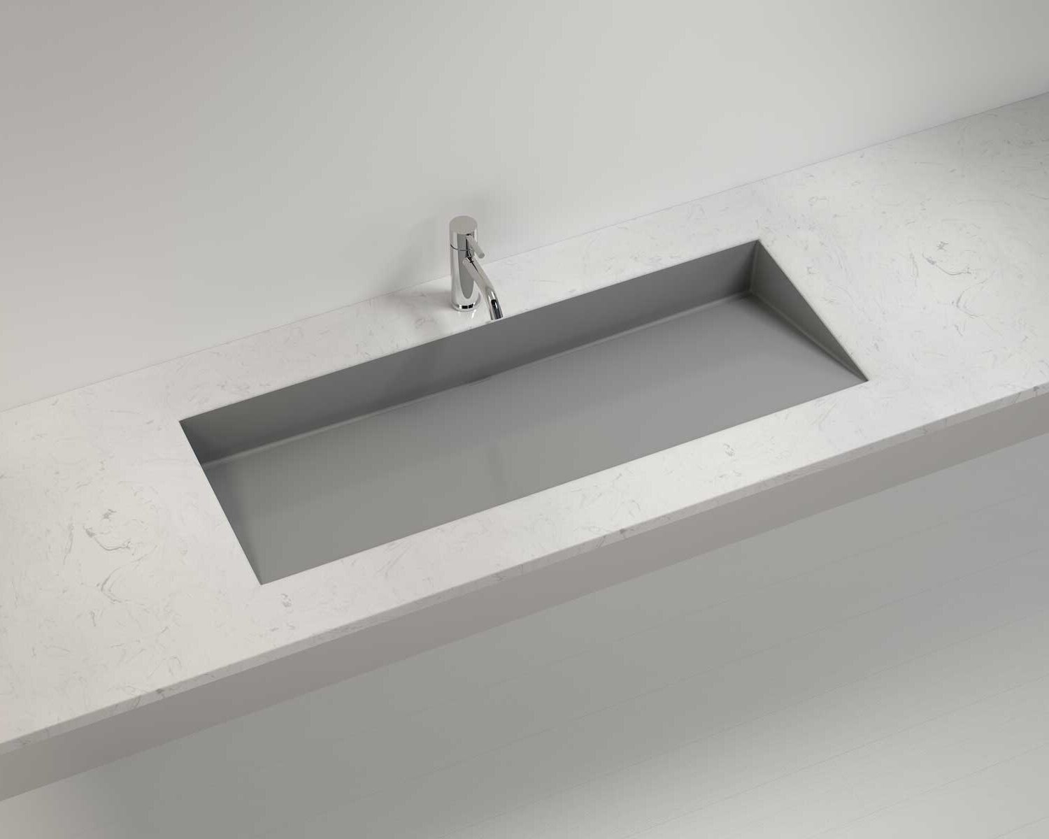 Undermount Ramp Sink UB-04-40-GRY