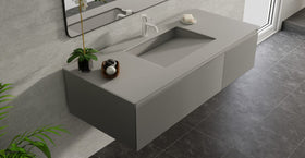 Undermount Ramp Sink UB-04-L-GRY