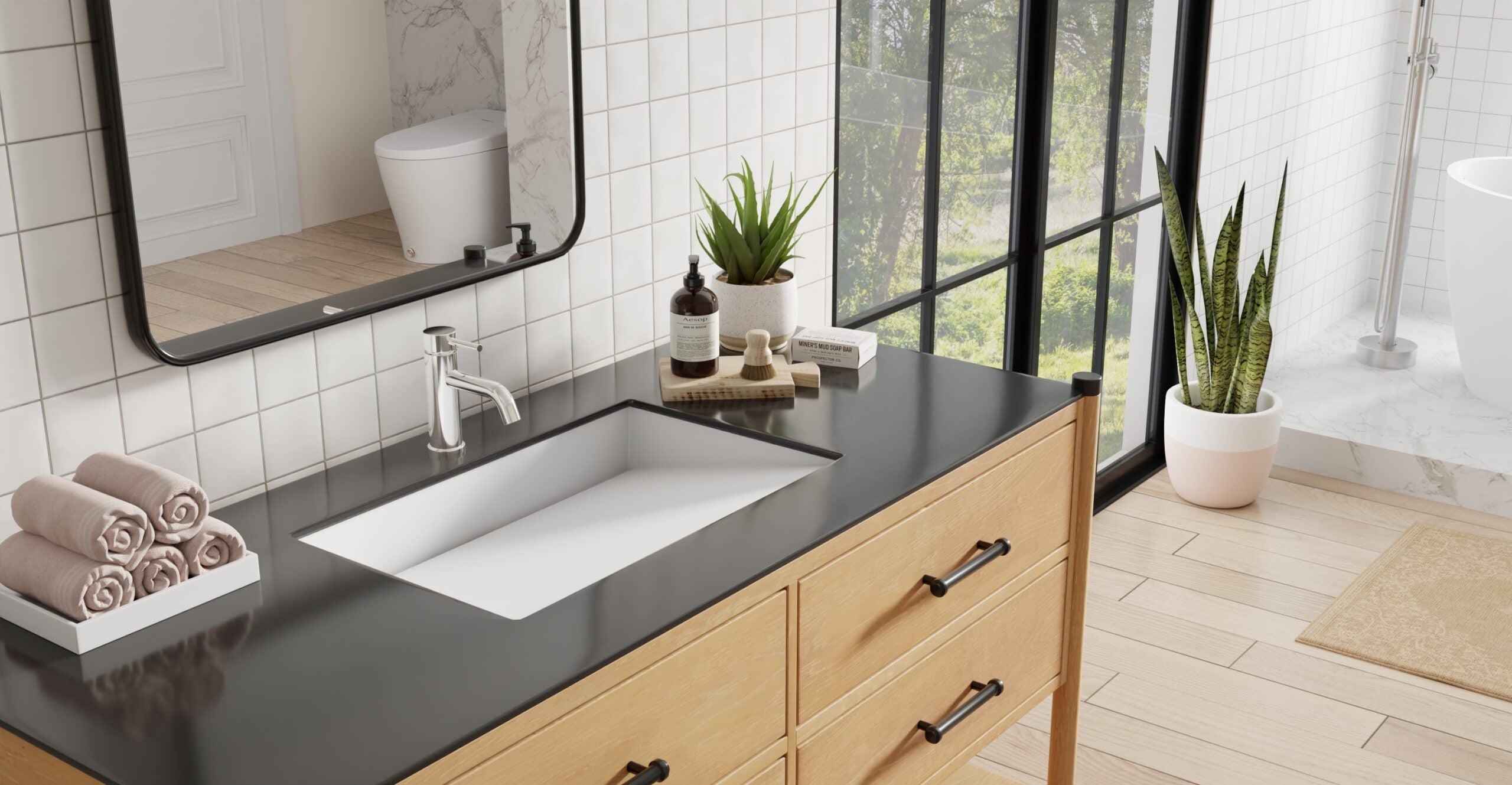 Undermount Ramp Sink - Model UB-04-L – Badeloft