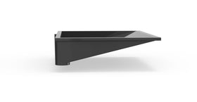 Undermount Ramp Sink UB-04-M-BLK