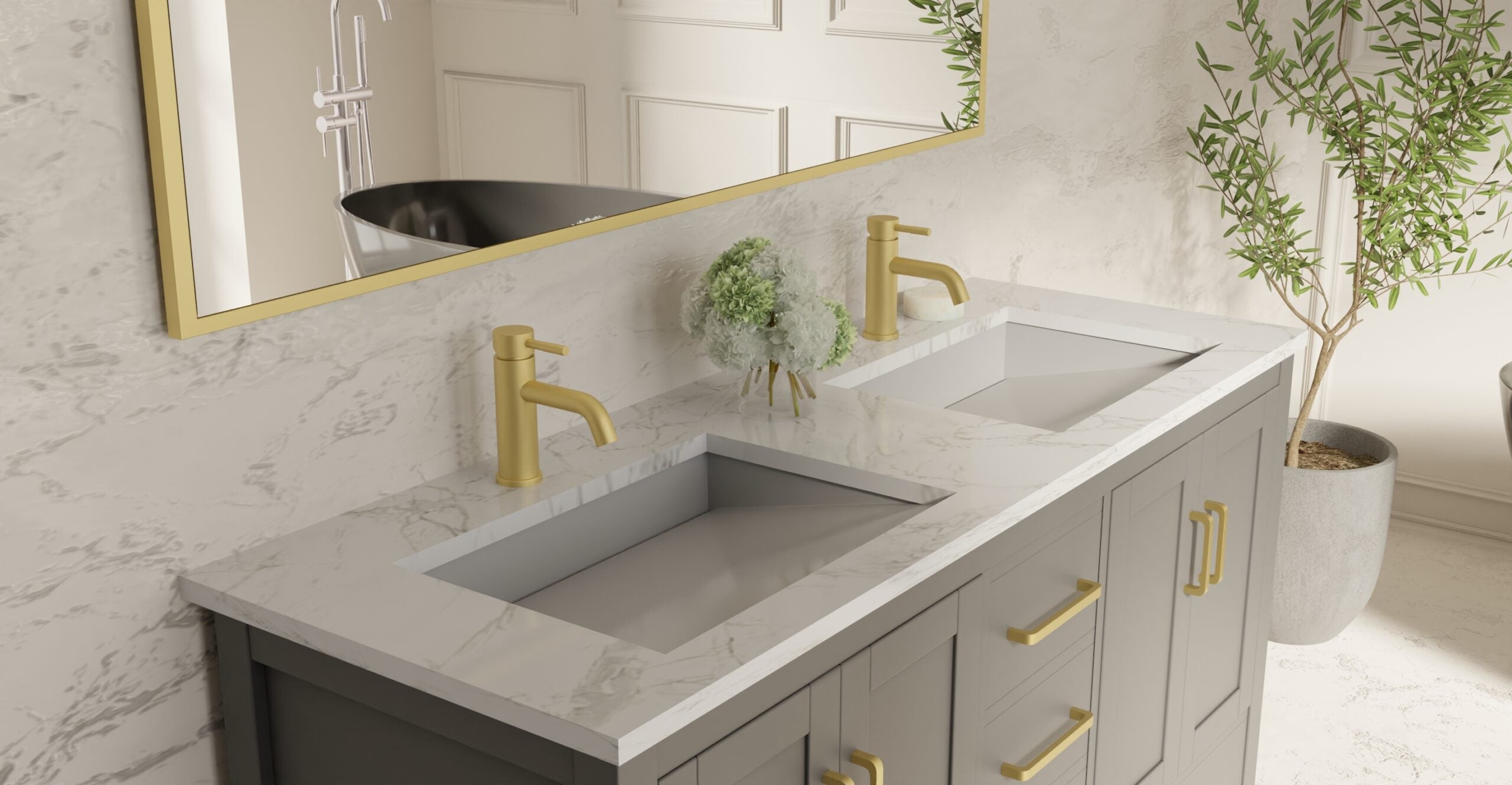 Undermount Ramp Sink UB-04-M-GRY