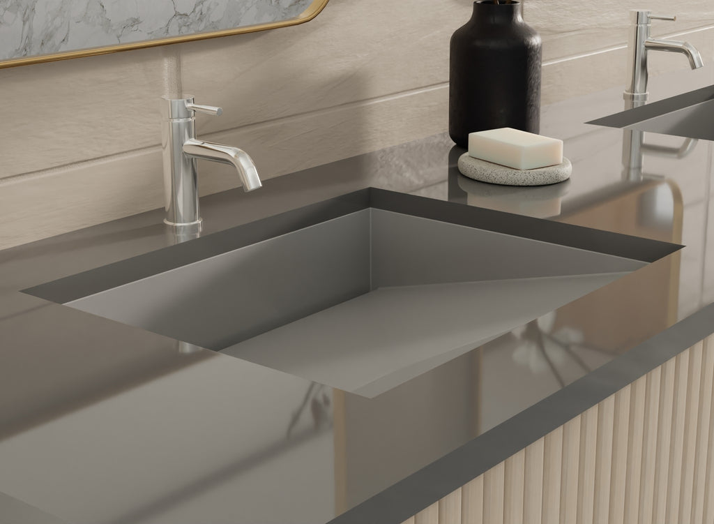 Undermount Ramp Sink UB-04-M-GRY