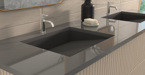 Undermount Ramp Sink UB-04-M-BLK