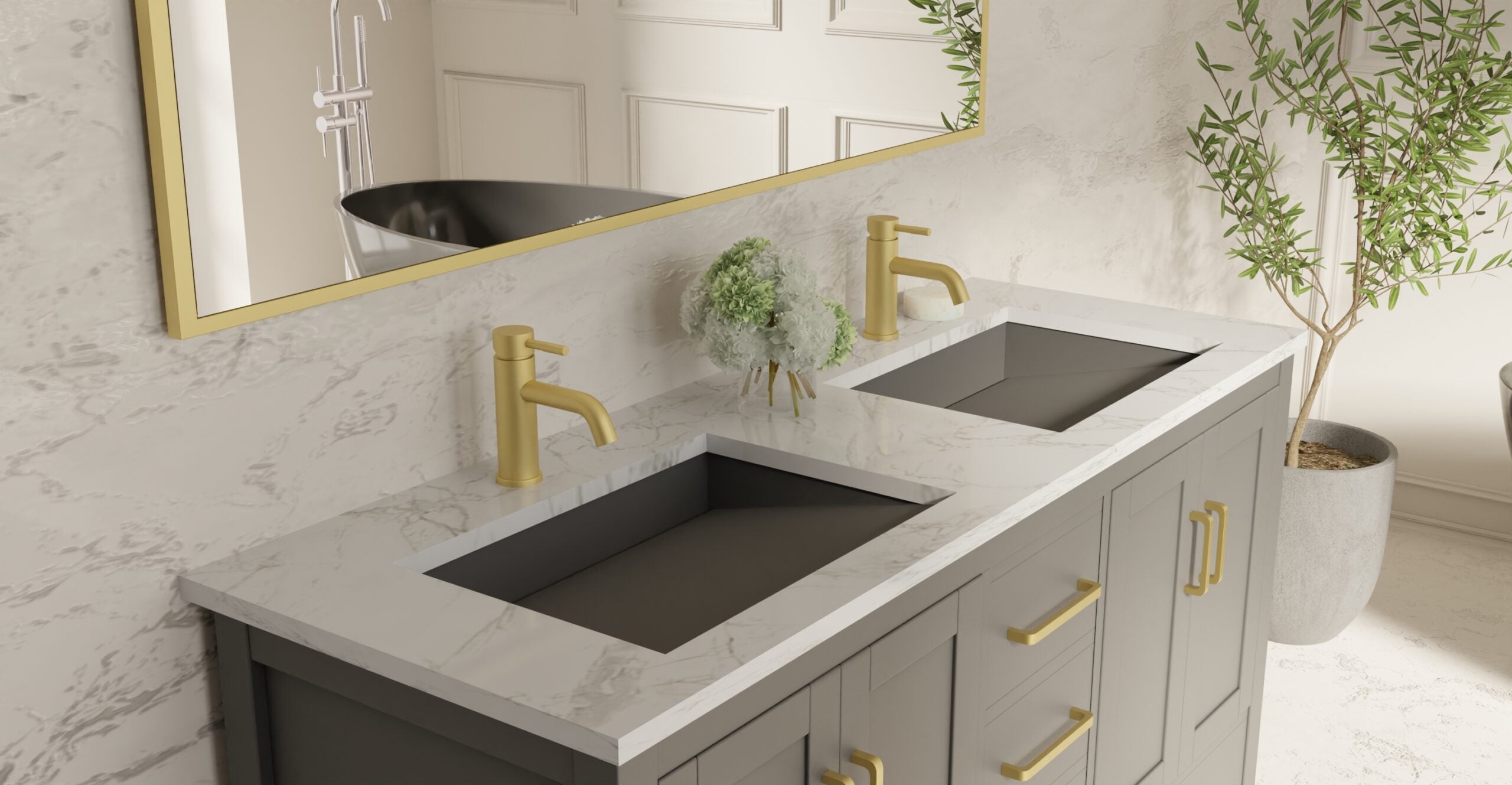 Undermount Ramp Sink UB-04-M-BLK
