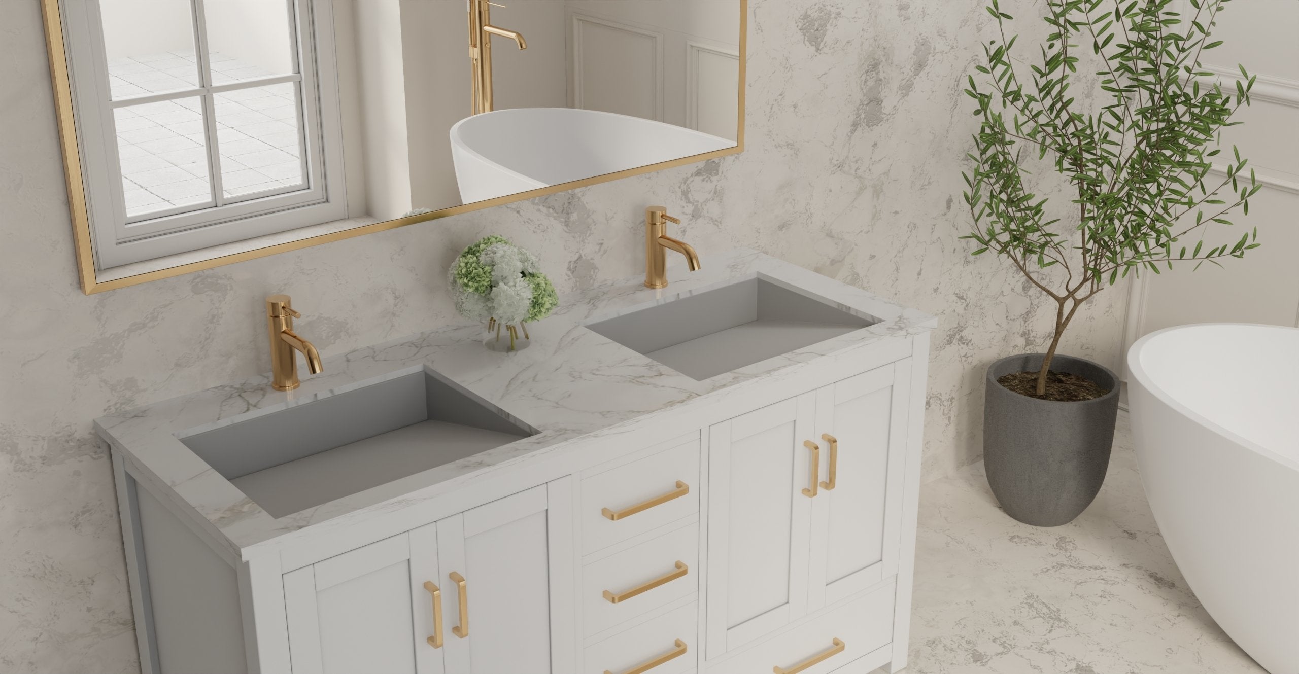 Undermount Ramp Sink UB-04-M-GRY
