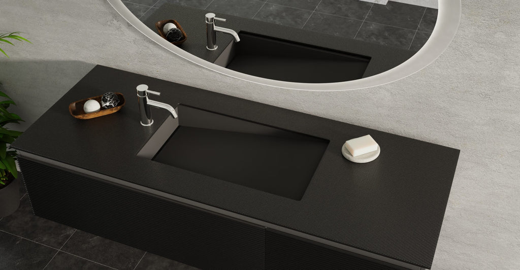Undermount Ramp Sink UB-04-RL-BLK