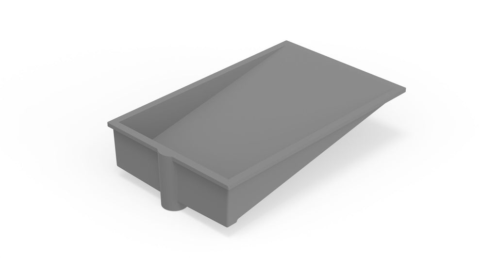 Undermount Ramp Sink UB-04-RL-GRY