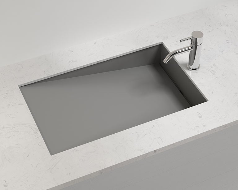 Undermount Ramp Sink UB-04-RL-GRY