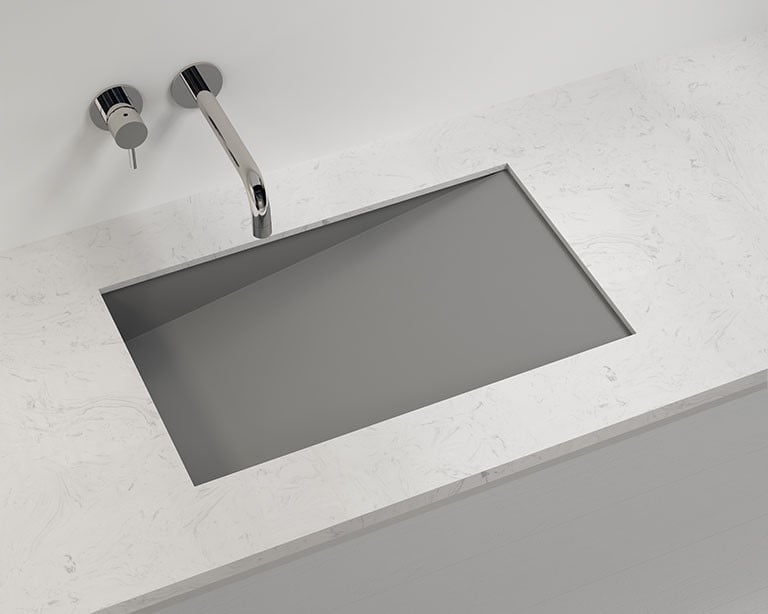 Undermount Ramp Sink UB-04-RL-GRY