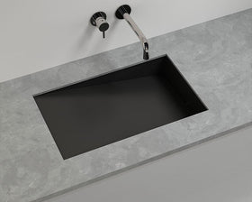 Undermount Ramp Sink UB-04-RL-BLK