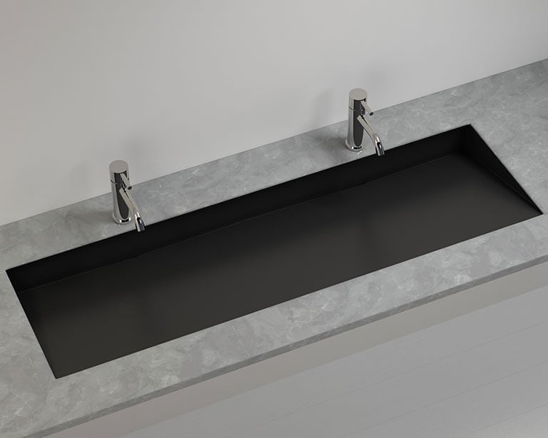 Undermount Ramp Sink UB-04-XL-BLK