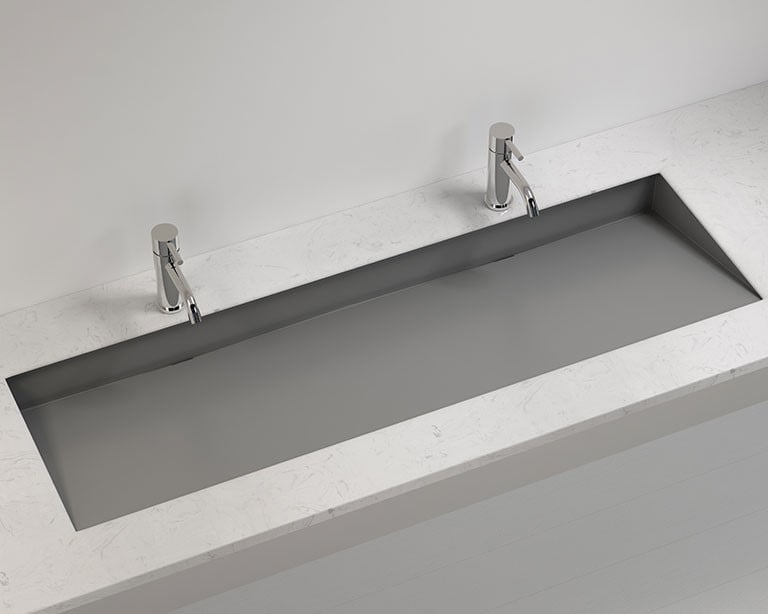 Undermount Ramp Sink UB-04-XL-GRY