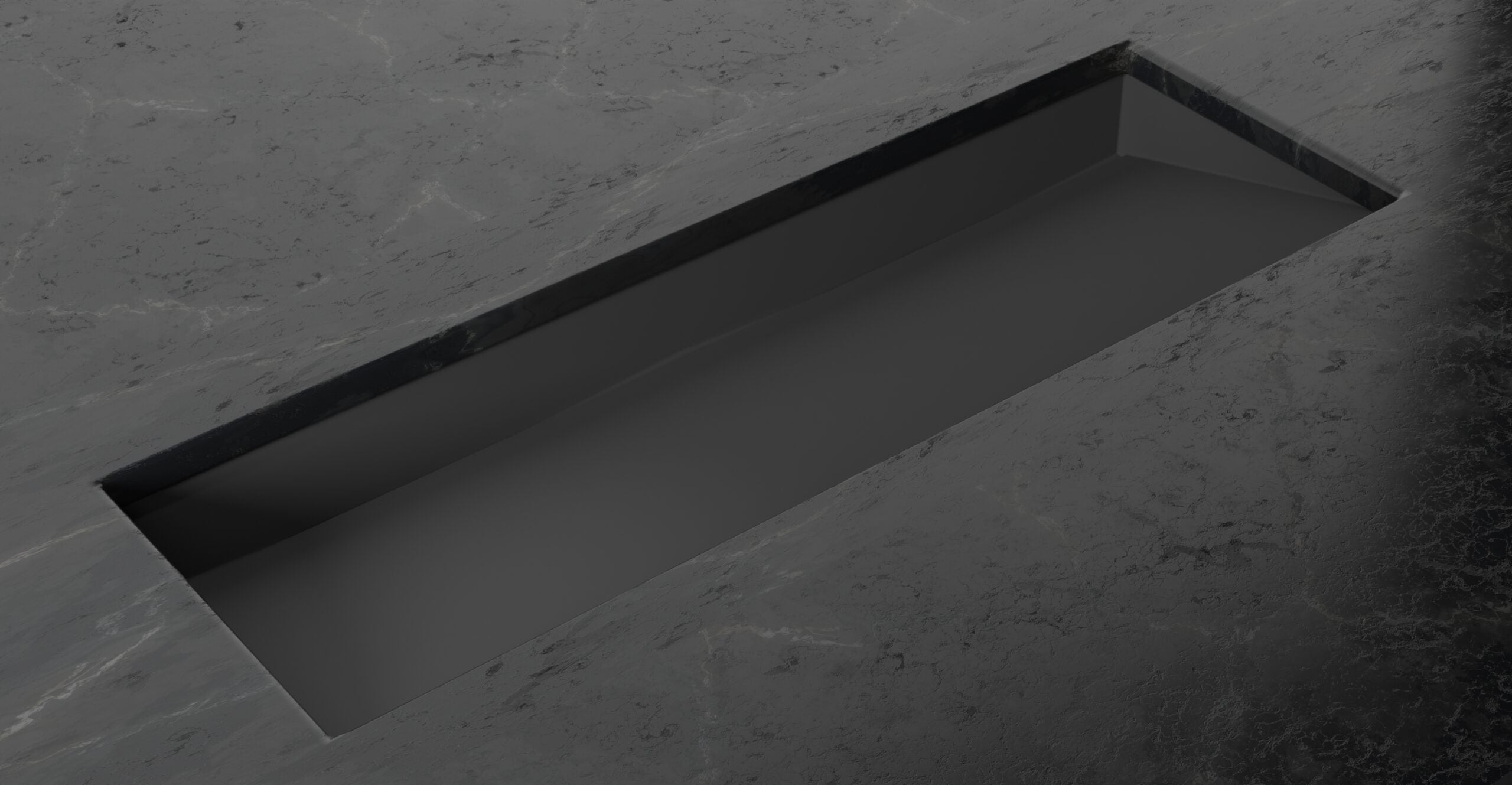Undermount Ramp Sink UB-04-XL-BLK