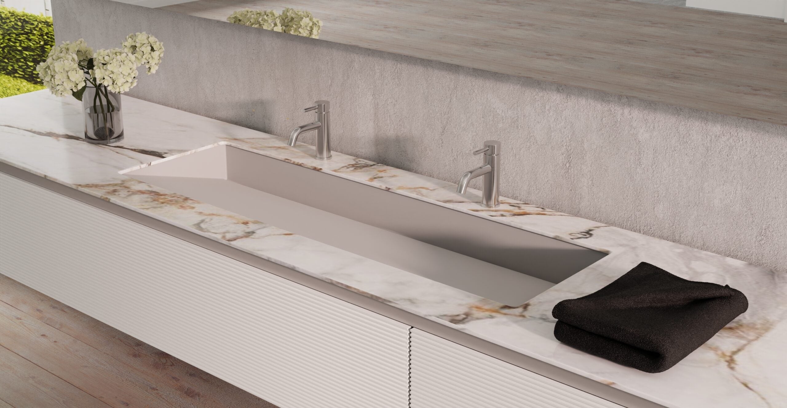 Undermount Ramp Sink UB-04-XL-GRY