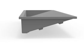 Undermount Ramp Sink UB-04-XL-GRY