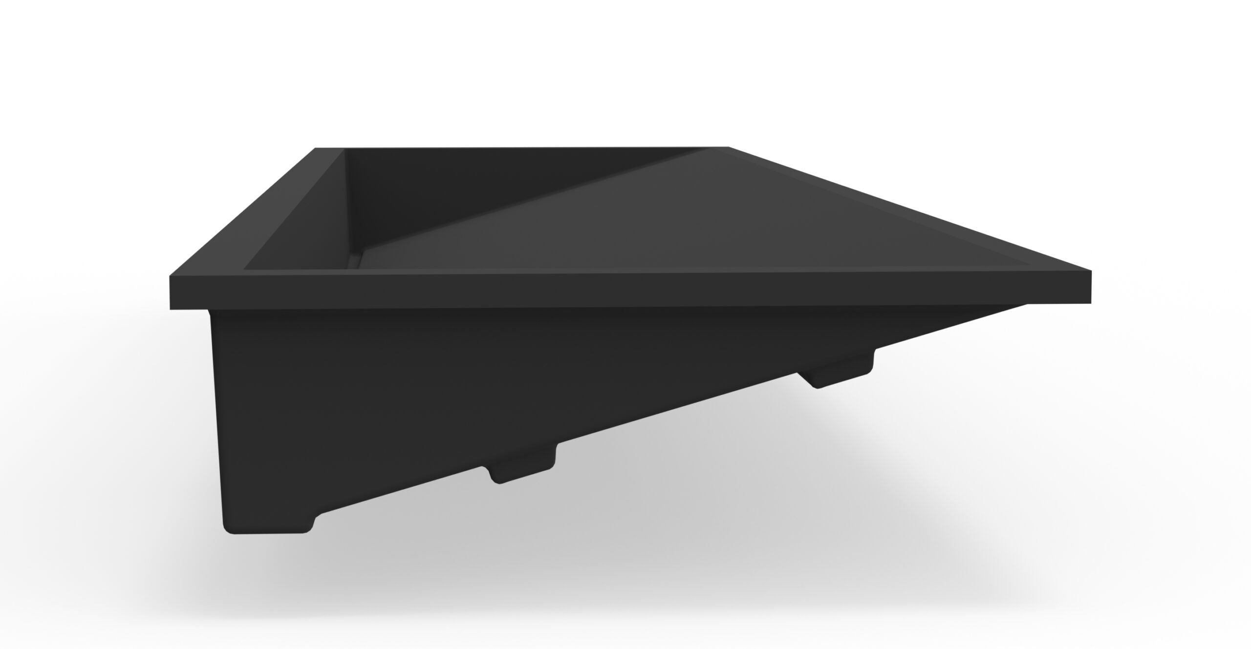 Undermount Ramp Sink UB-04-XXL-BLK