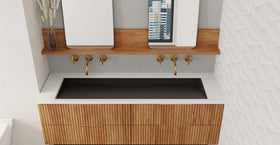 Undermount Ramp Sink UB-04-XXL-BLK