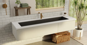 Undermount Ramp Sink UB-04-XXL-BLK