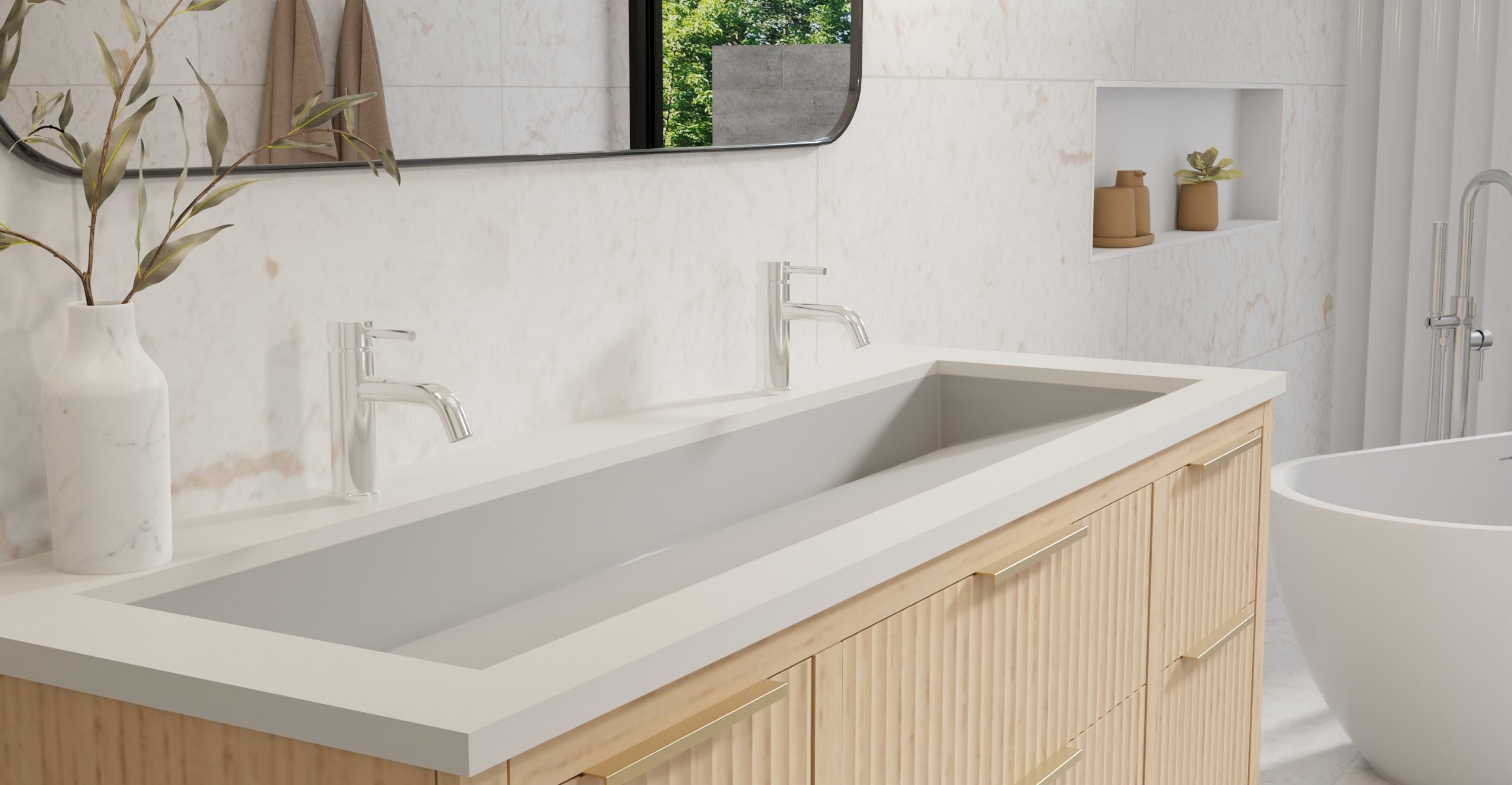 Undermount Ramp Sink UB-04-XXL-GRY